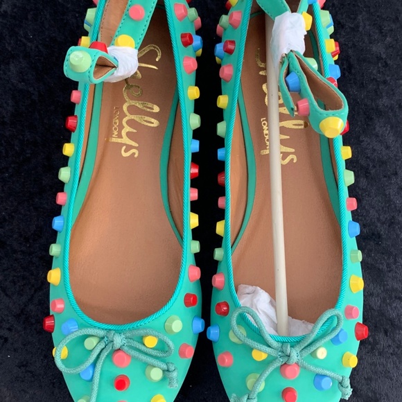 New ModCloth Everlasting Mod Shopper Shelly London Kika Flats - Picture 2 of 8